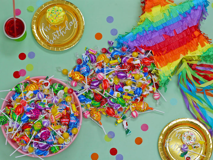 7 LB Pinata Candy Mix  Approx. 385 Pieces  Individually Wrapped Bulk Favor Assortment for Parties, Parades, Birthdays, Classroom Events & Fiesta Celebrations