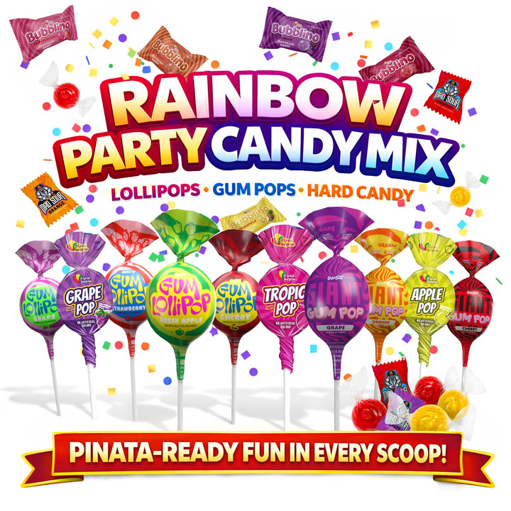 Candy Variety Pack - 10 Pounds - Bulk Candy - Individually Wrapped - Assorted Pinata Candies - Candy For Goodie Bags - Party Favors For Kids