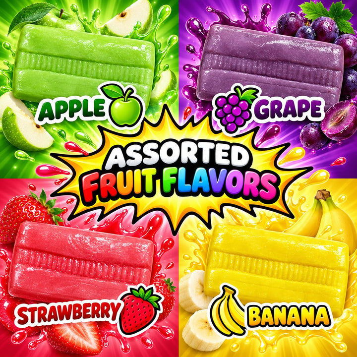 Classic Taffy Candy 5 lb, 280 Wrapped Chewy Fruity Pieces