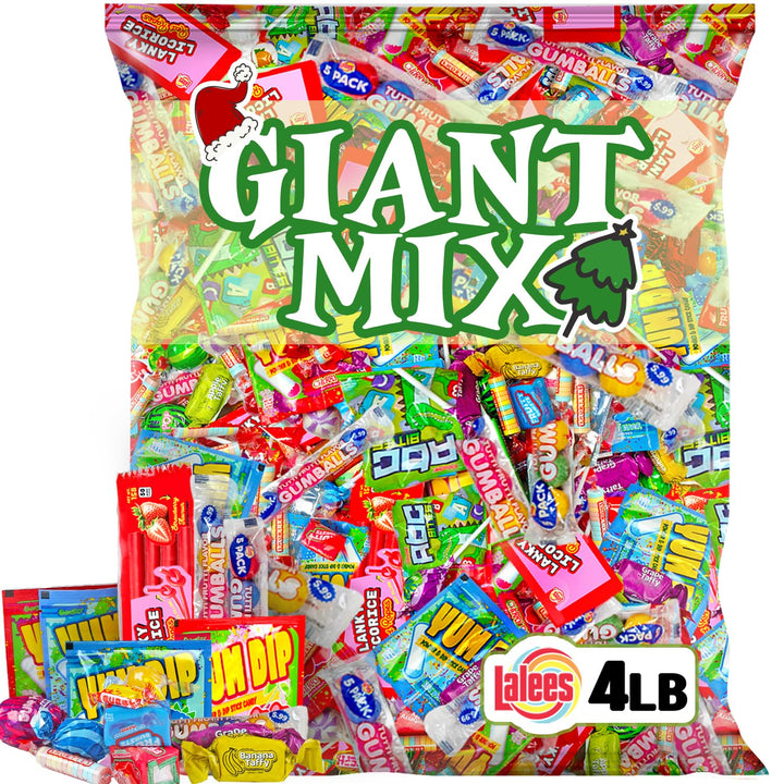 Pinata Candy - Novelty Assorted Candies Individually Wrapped - Bulk Candy Favors for Office, Goodie Bags, Birthday Parties, Treats (4 Pounds)