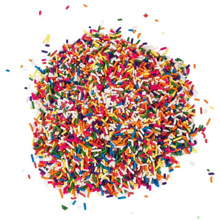A Great Surprise Rainbow Sprinkles - 2.2 Pounds - Bulk Rainbow Jimmies for Cookies - Birthday Cake for Ice Cream, Baking, Cupcakes, Donuts