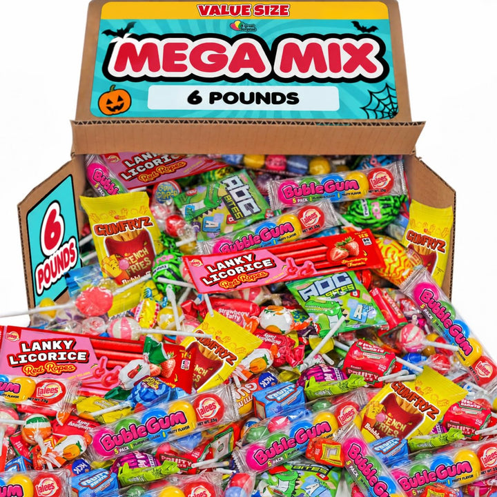 Candy Bulk Assortment - 6 Pounds - Candies Pinata Filler