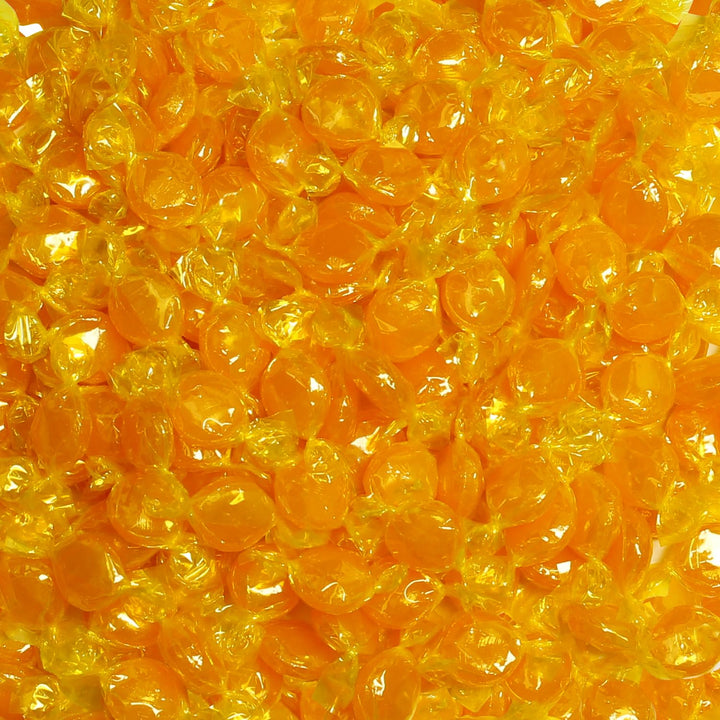A Great Surprise Butterscotch Hard Candy - 4 Pounds - Individually Wrapped Butter Scotch Candies - Yellow Candy - Butterscotch Discs Buttons - Bulk Candy