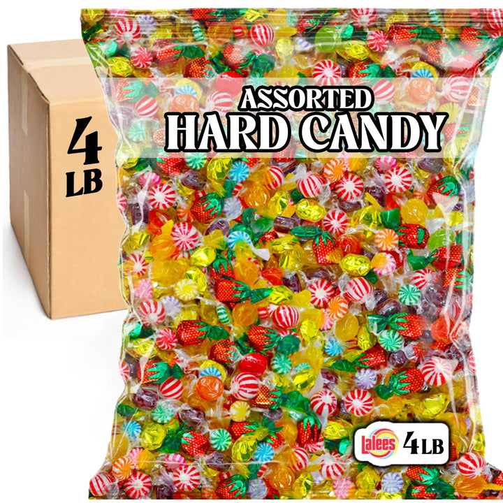 Bulk Hard Candy Mix, 4 lb, Approx. 300 Individually Wrapped Pieces