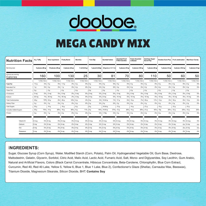 Halloween Big Bulk Candy, 25 Pounds, Wholesale Individually Wrapped Candies
