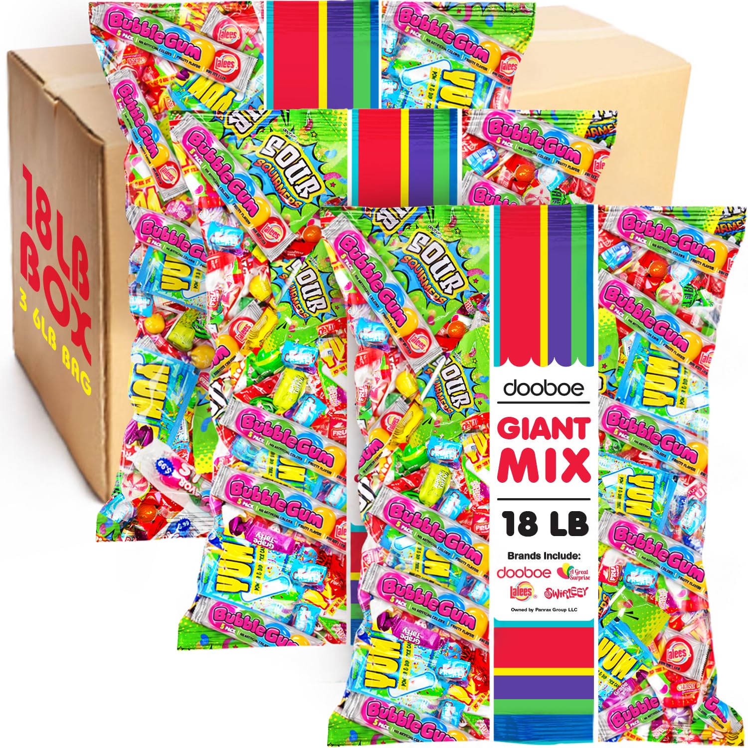 Back-to-School 18 lb Bulk Candy, Individually Wrapped Assortment