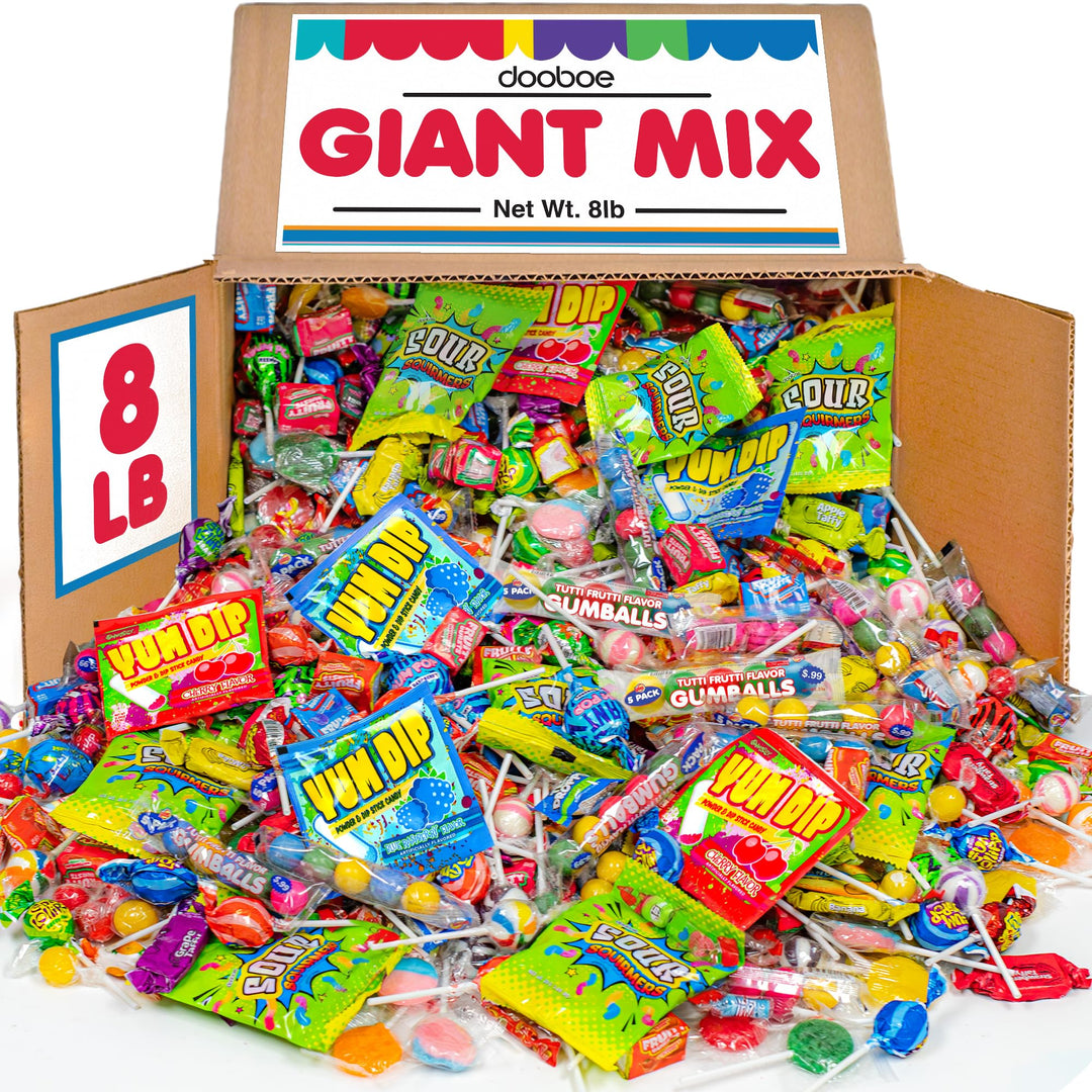 Halloween Candy Assortment, 8 lb, Individually Wrapped Novelty Favors
