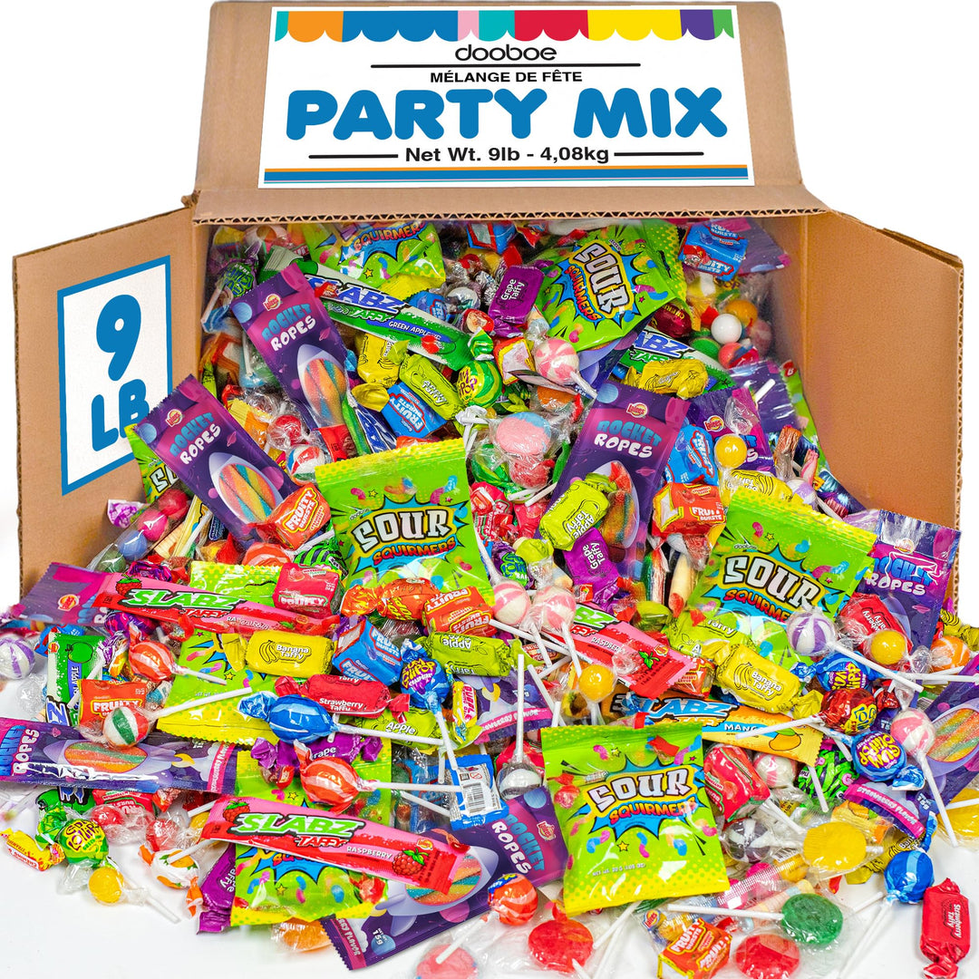 Bulk Candy 9 lb Variety Pack, Back-to-School Candies, Halloween