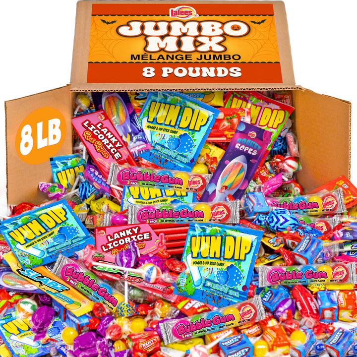Bulk Candy Assortment  8 Pound Bulk Individually Wrapped Candy Mix  Party Favors, Piata Filler, Goodie Bags, Events, Office Candy Bowl