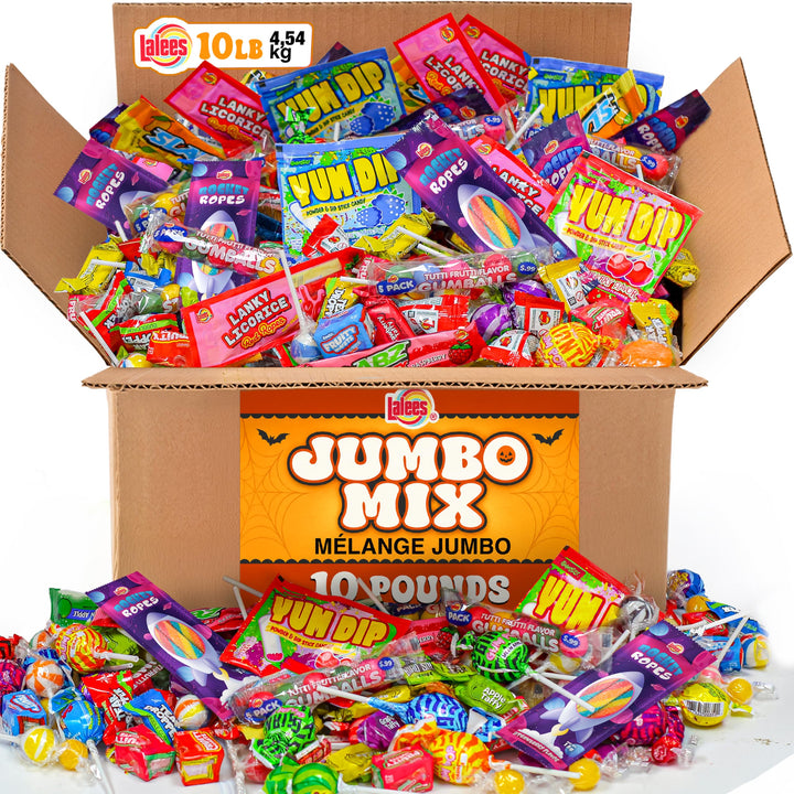 Candy Variety Pack - 10 Pounds - Bulk Candy - Individually Wrapped - Assorted Pinata Candies - Candy For Goodie Bags - Party Favors For Kids
