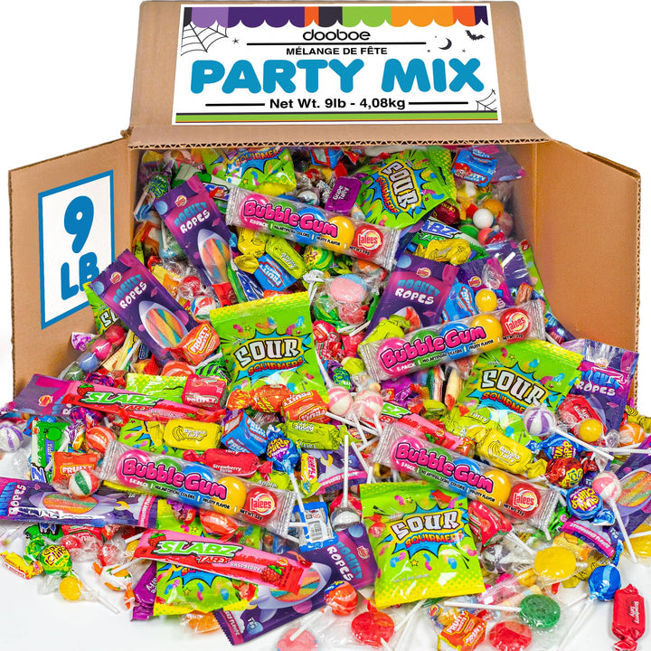 Bulk Candy 9 lb Variety Pack, Back-to-School Candies, Halloween